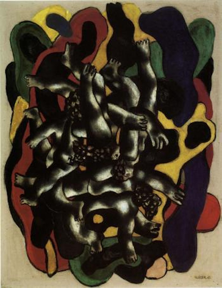 Esquisse pour les plongeurs by Fernand Leger