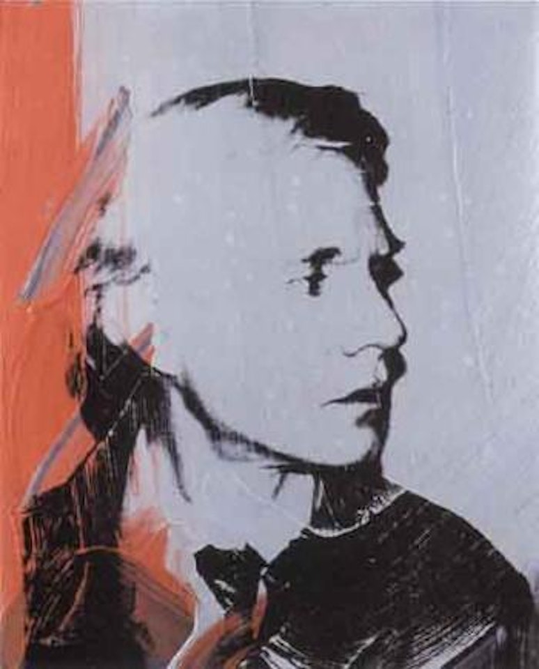 Self portrait by Andy Warhol