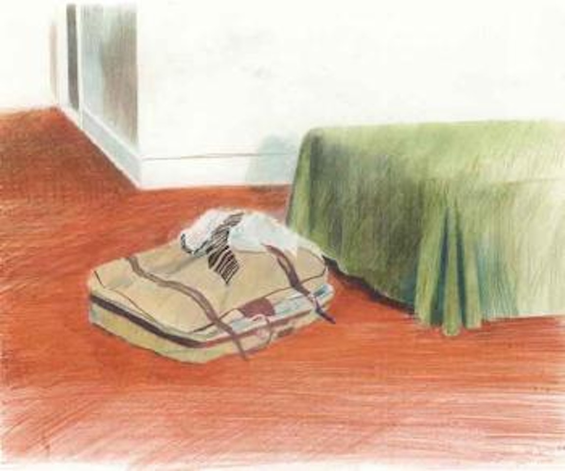 Hotel room, Springs, Arkansas by David Hockney