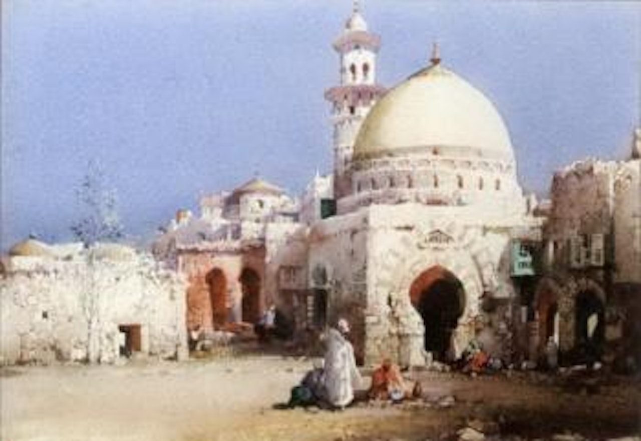 Mosque in Tunisia. Gateway in Algeria by Noel Harry Leaver