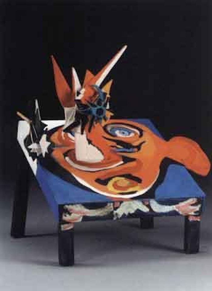 Flowering table by Karel Appel