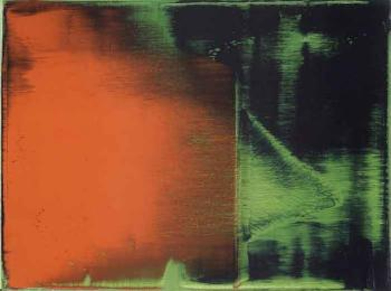 Grun-blau-rot by Gerhard Richter