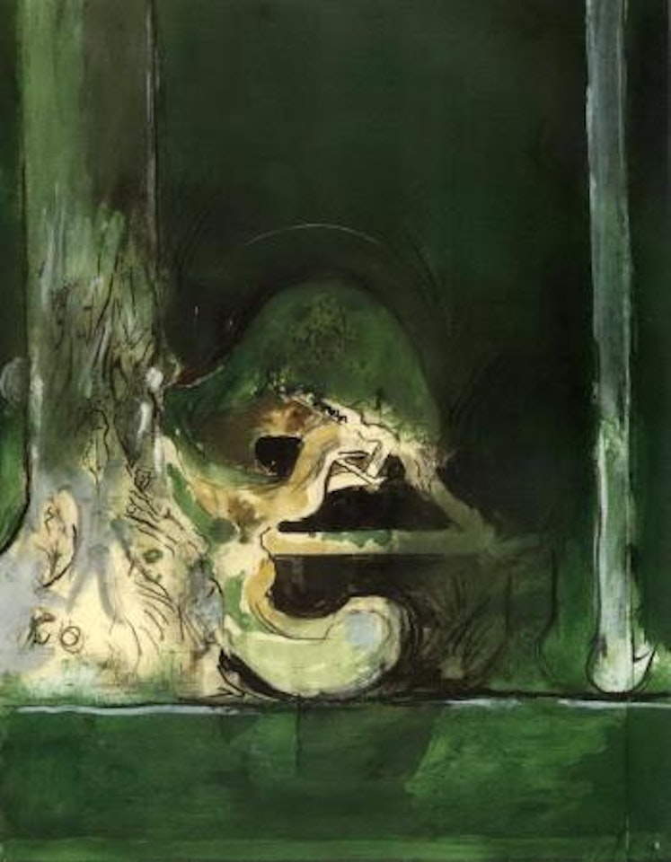 Trees with g-shaped form II by Graham Sutherland