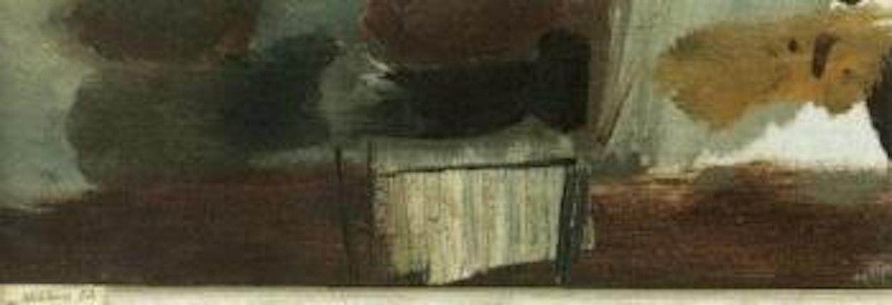 Woodland gate by Ivon Hitchens