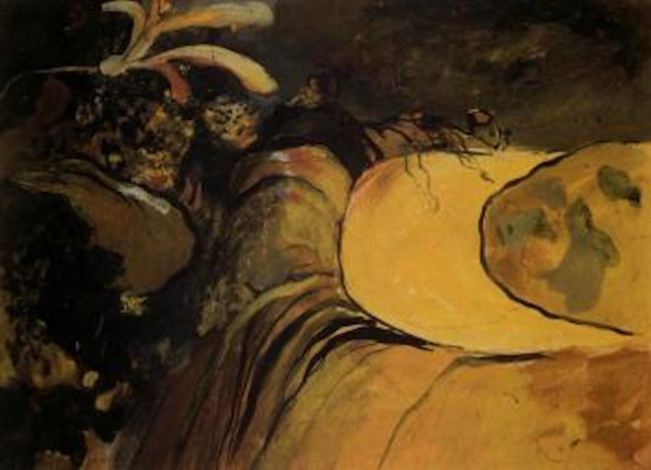 Road with flower by Graham Sutherland