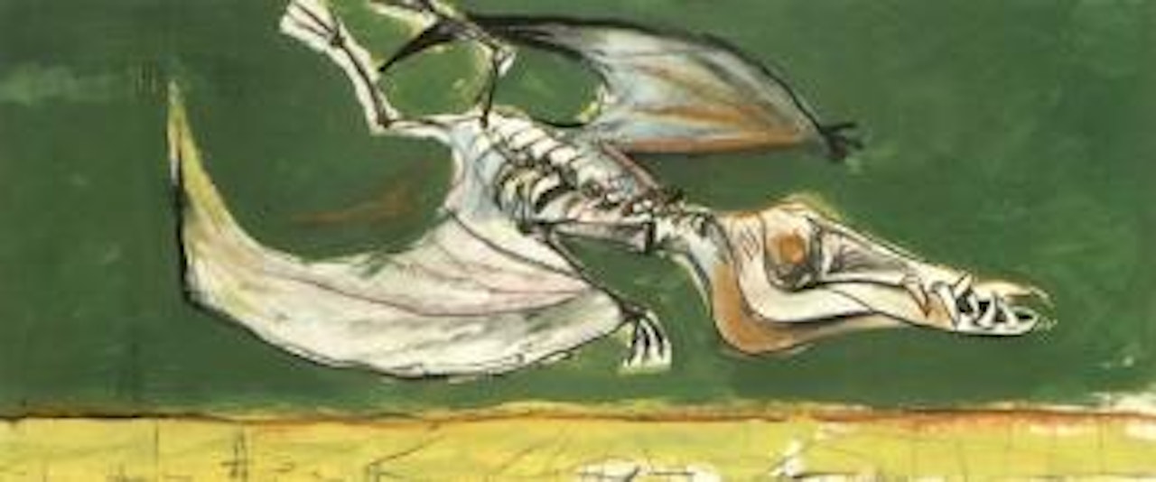 Pterodactyl - study for the origins of the land by Graham Sutherland