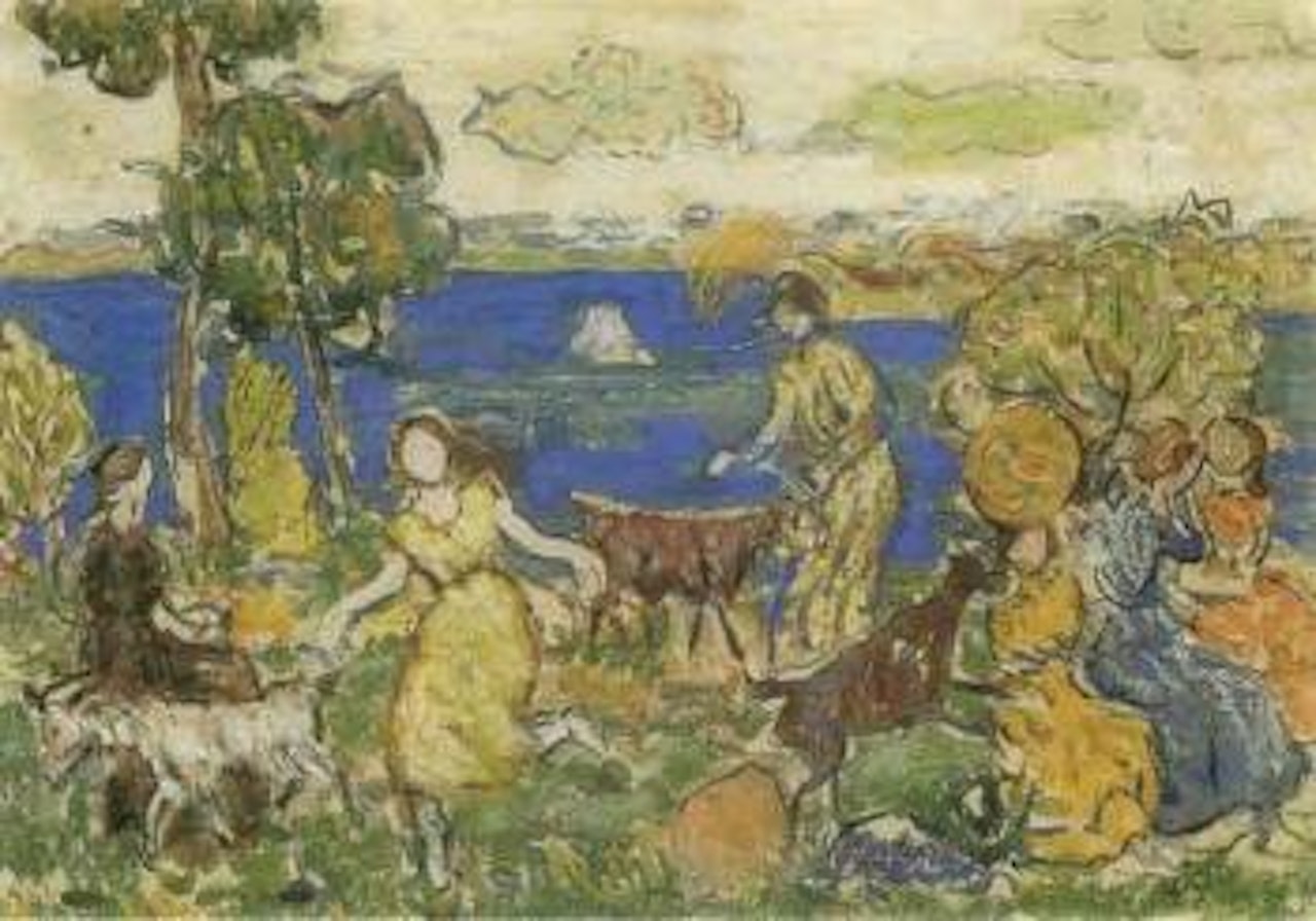 Summer day - St. Cloud by Maurice Prendergast