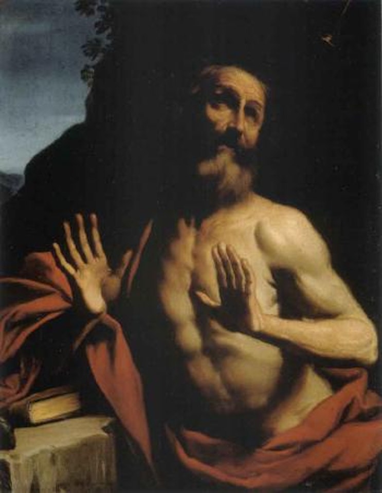 Vision of Saint Jerome by Guercino