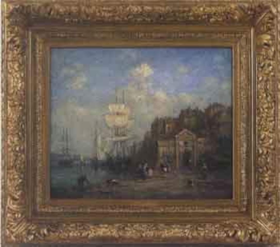 View from St Malo by Eugène Boudin