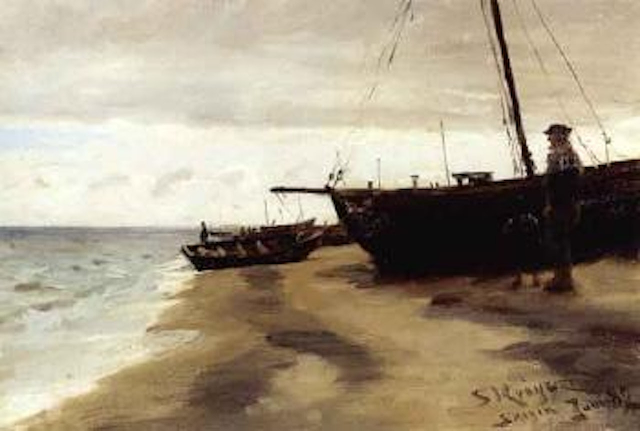Skagen's Sonderstrand, June by Peder Severin Kröyer
