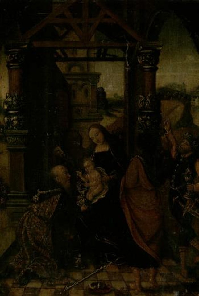 Adoration of Magi by Flemish School