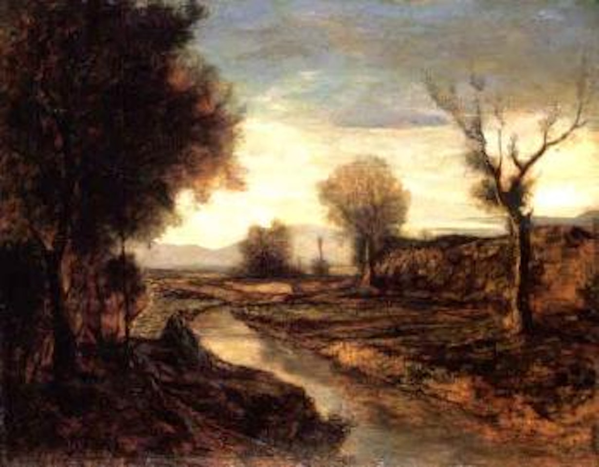 Solitude by Antonio Fontanesi