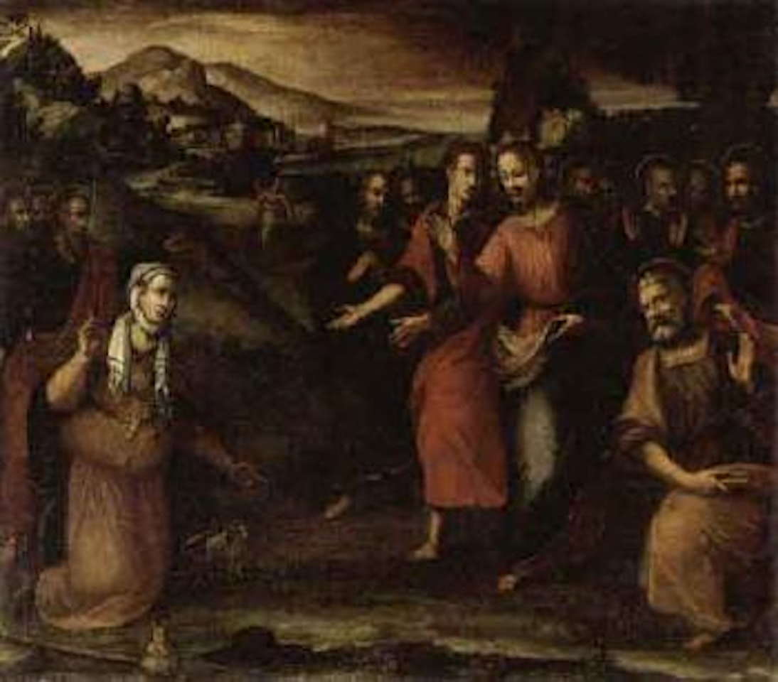 Noli me tangere by Jacopo Palma il Giovane