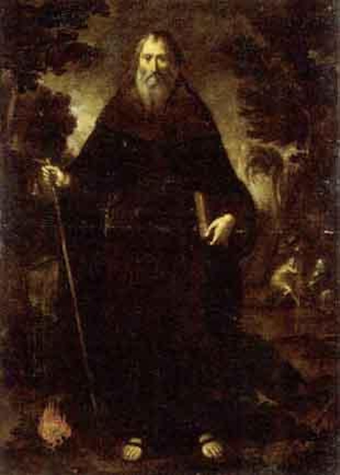 Saint Anthony by Pietro Novelli