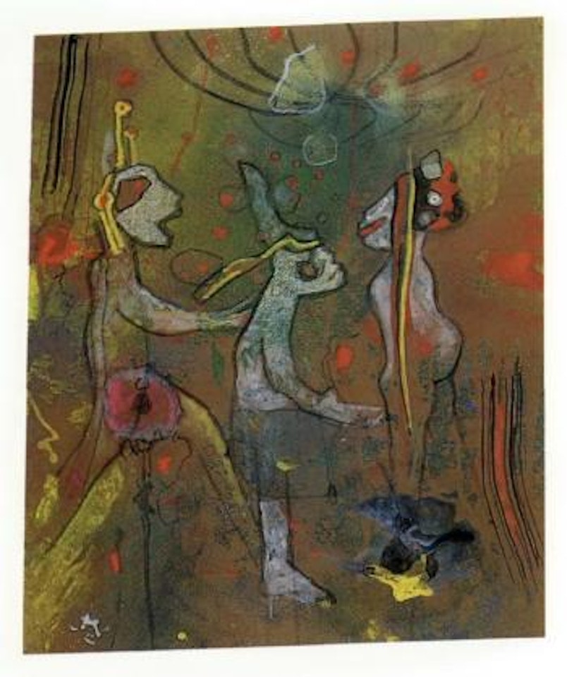 The game of the young trees by Roberto Matta