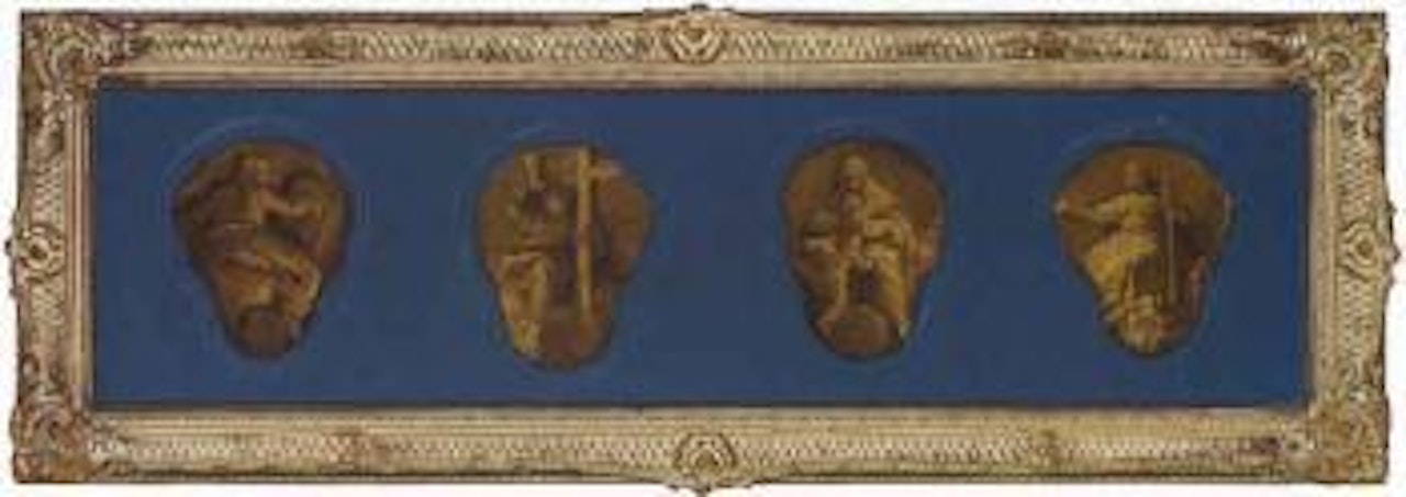Allegories of Hope, Faith, Charity and History by Venetian School