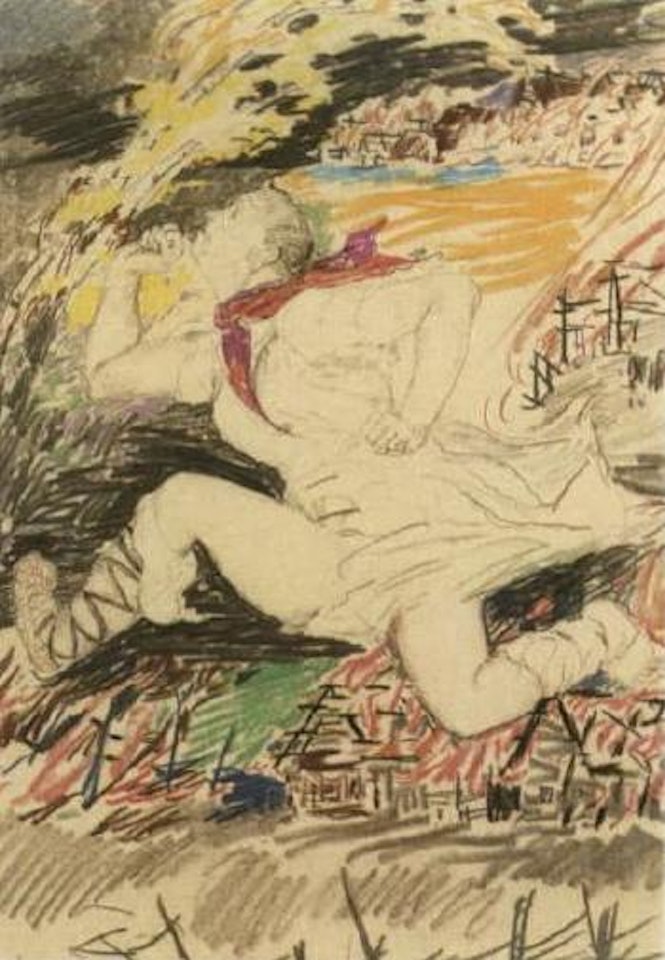 Old Russian peasant. Woman. Peasant. Motherhood. Women with babies by Filip Malyavin