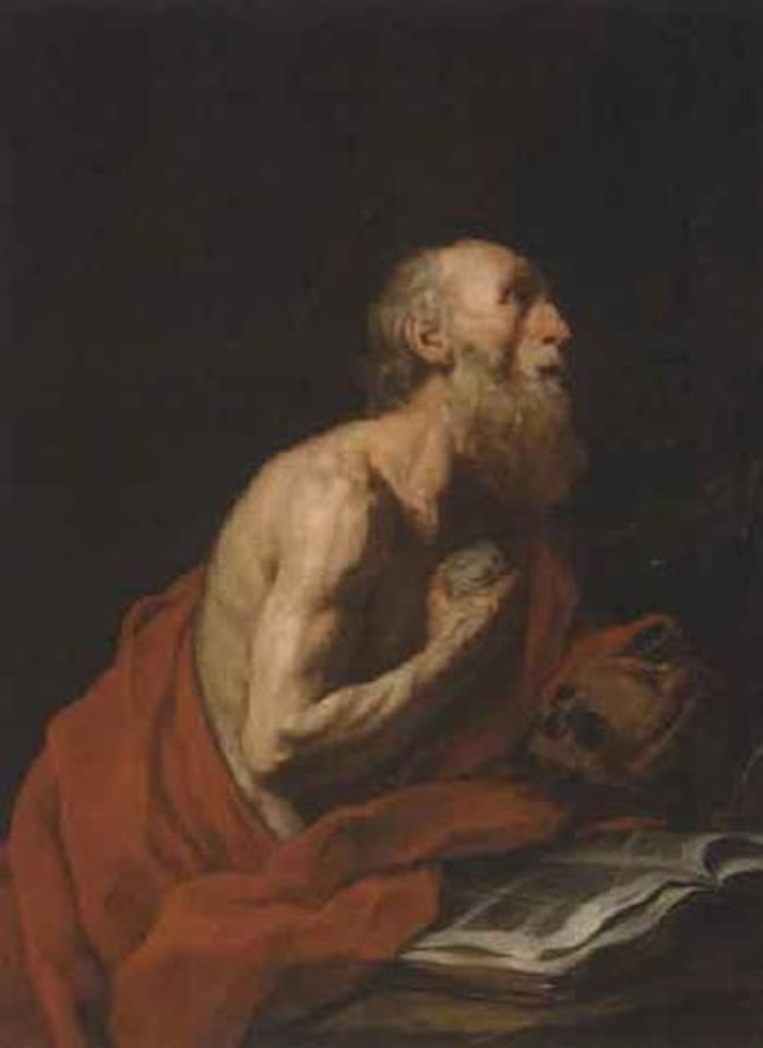 Saint Jerome by Jusepe de Ribera