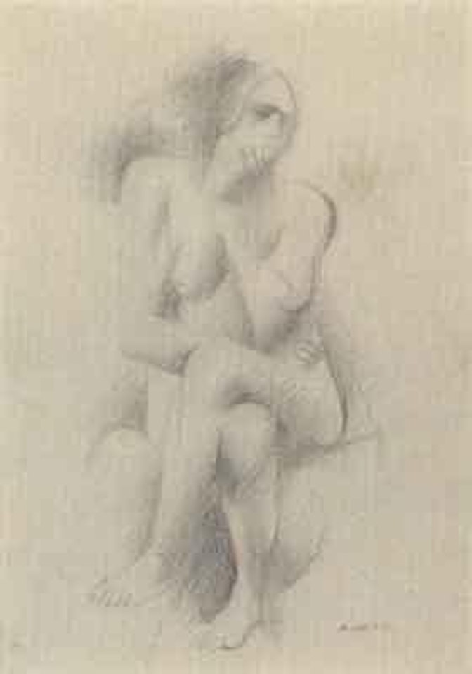 Femme nu assise by André Lhote