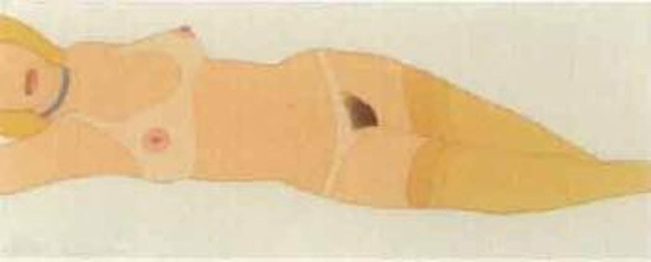 Reclining nude, number 11 by Tom Wesselmann