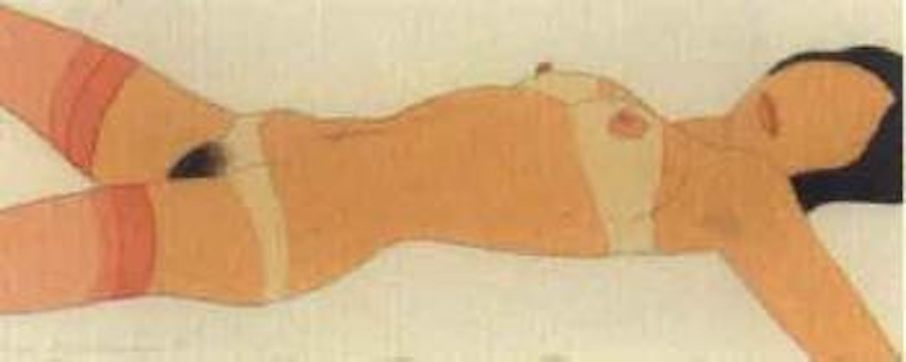 Open ended nude, number 161 by Tom Wesselmann