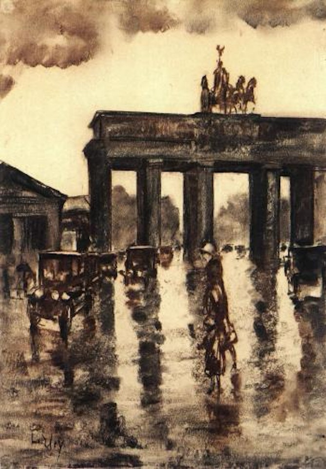 Brandenburger Tor, Berlin by Lesser Ury