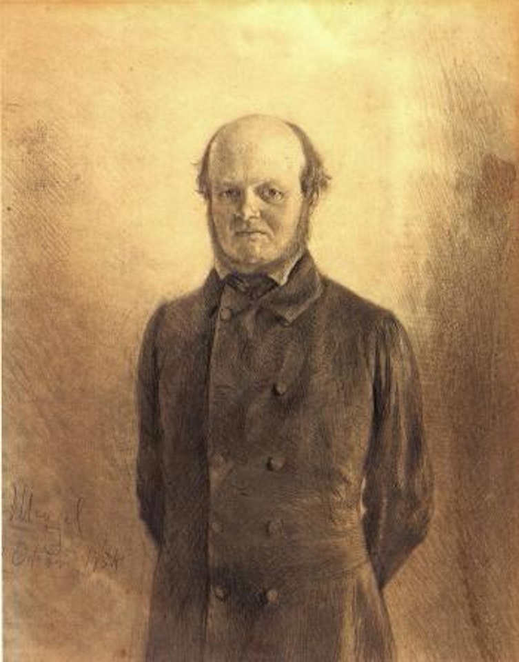 Franz Kugler by Adolph Menzel