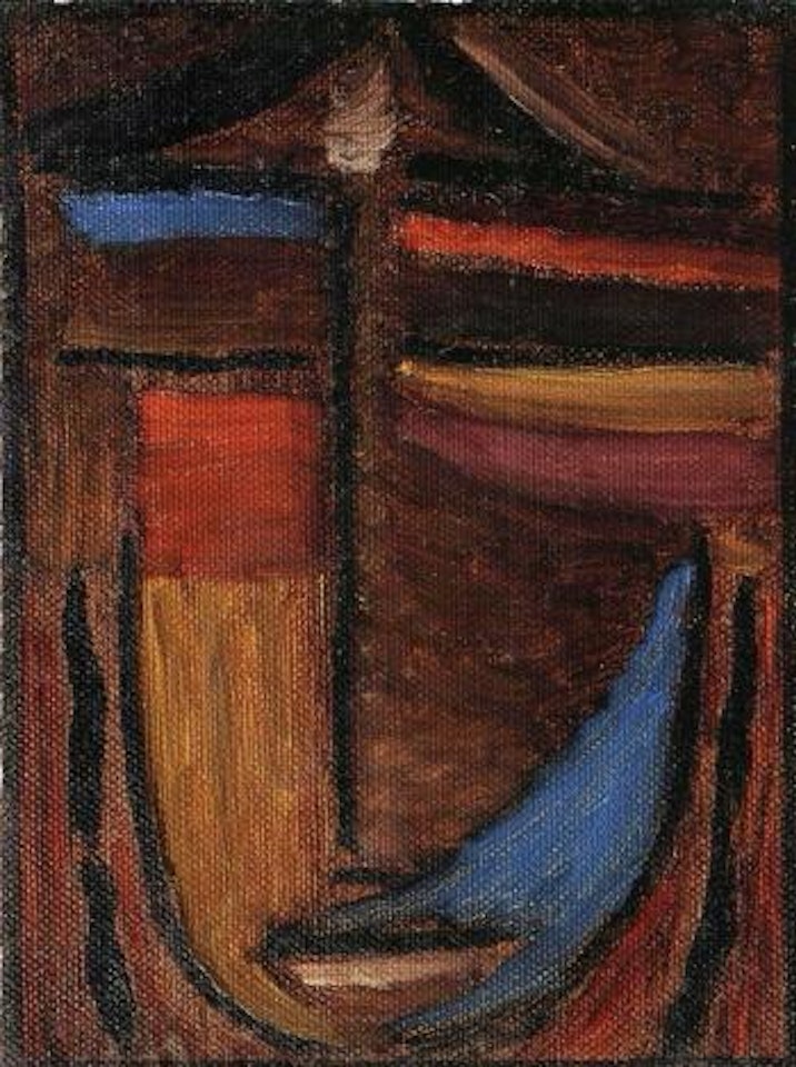 Small abstract head by Alexej von Jawlensky