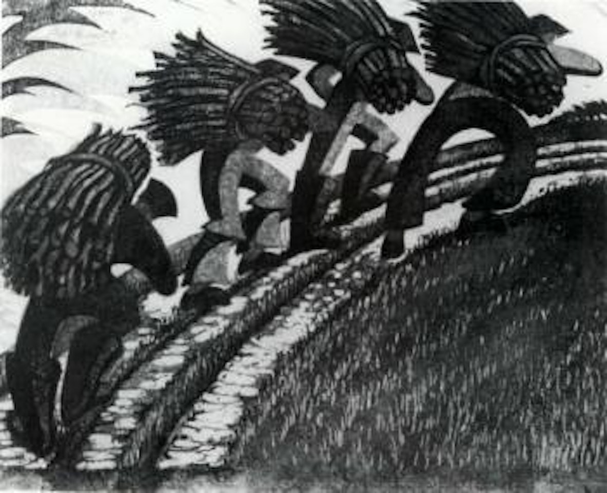 Gypsies by Sybil Andrews