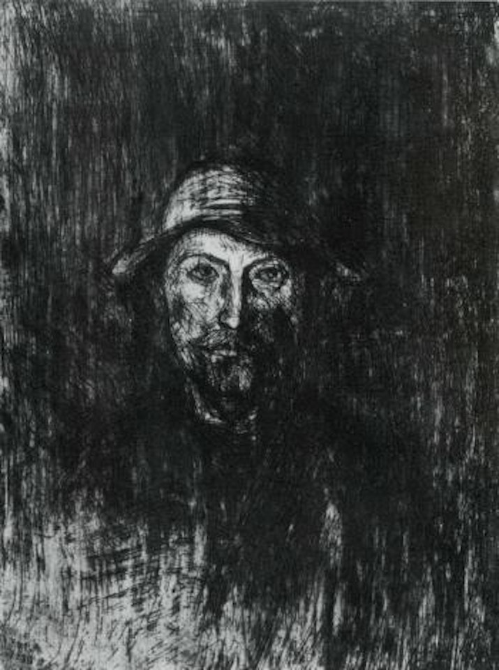 Der Maler, Selbstbildnis by Emil Nolde