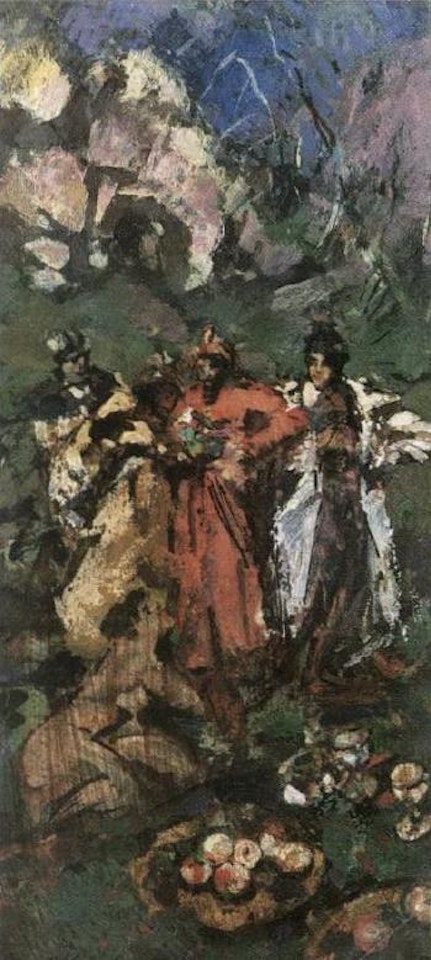 Fete champetre by Konstantin Alekseevich Korovin