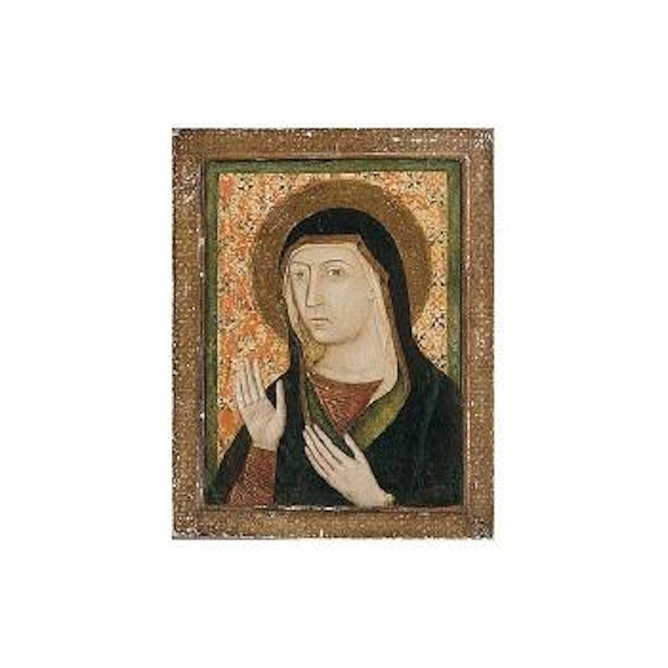 Head of the Madonna by Roman School