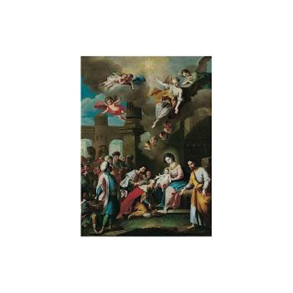 Adoration of the Magi by Christian Wilhelm Ernst Dietrich