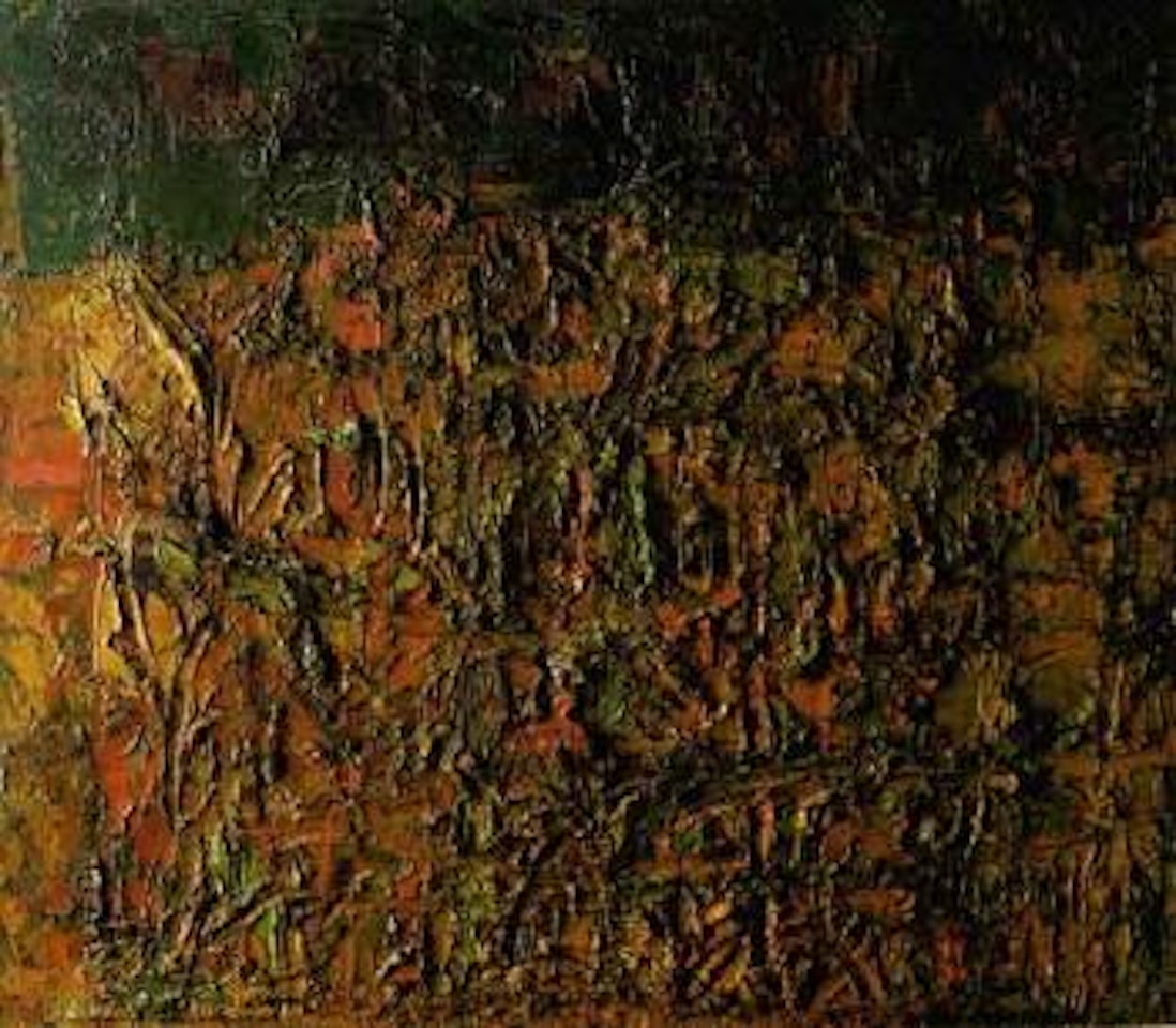 Vegetation, Imbersago by Ennio Morlotti