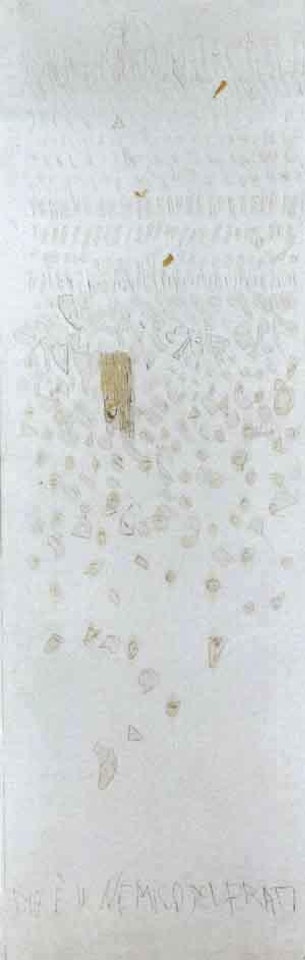Dio e' il emico dei prati - God is the fields' enemy by Gastone Novelli