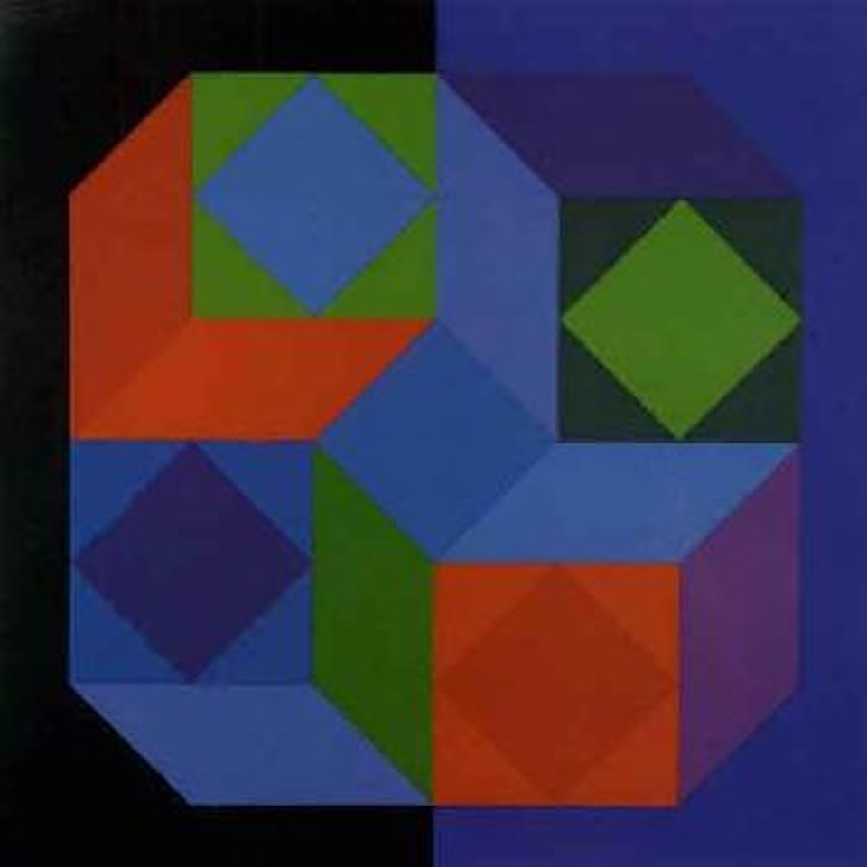Lapidaire K by Victor Vasarely