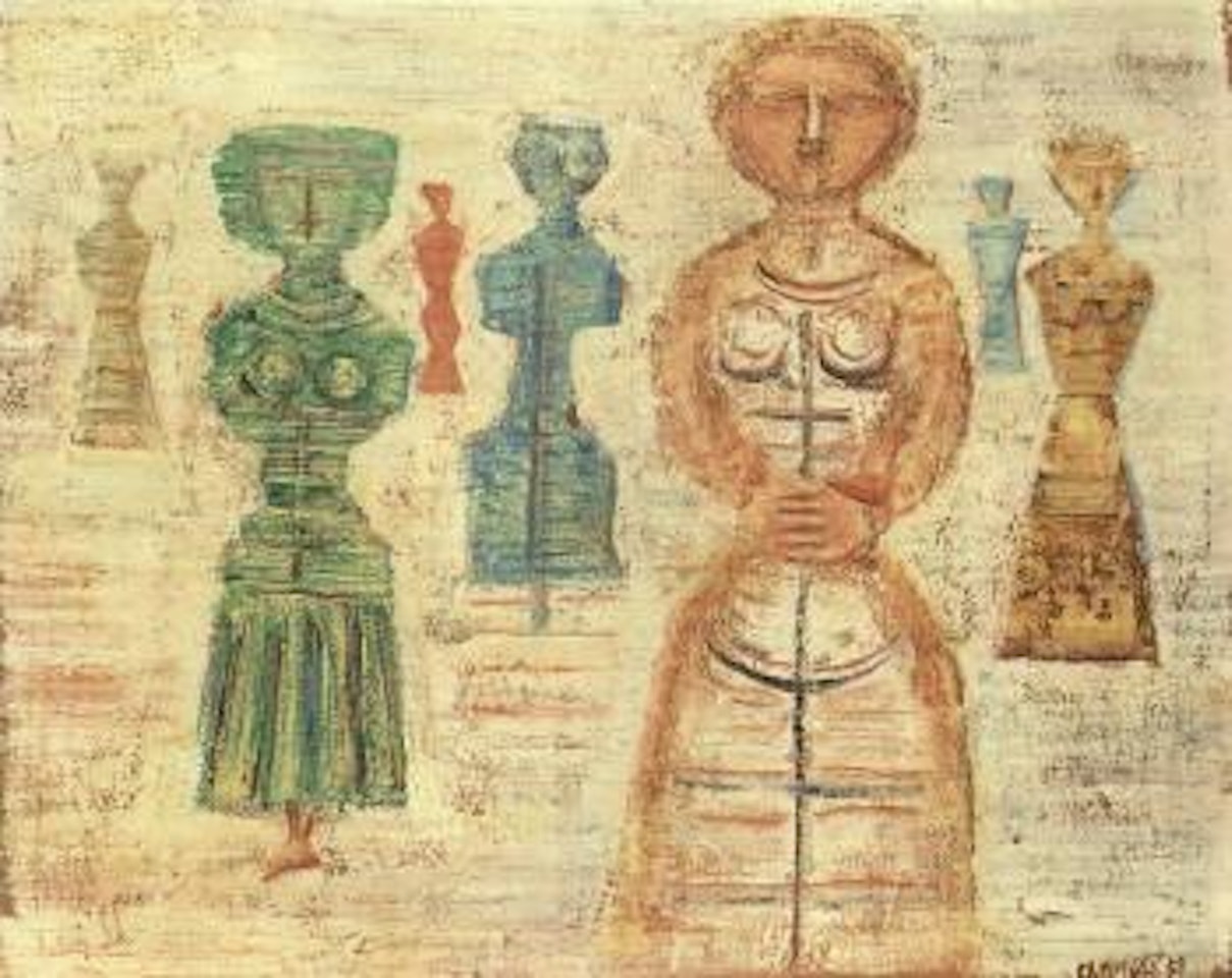 Idols by Massimo Campigli