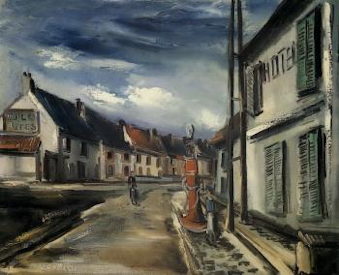 Le village by Maurice de Vlaminck