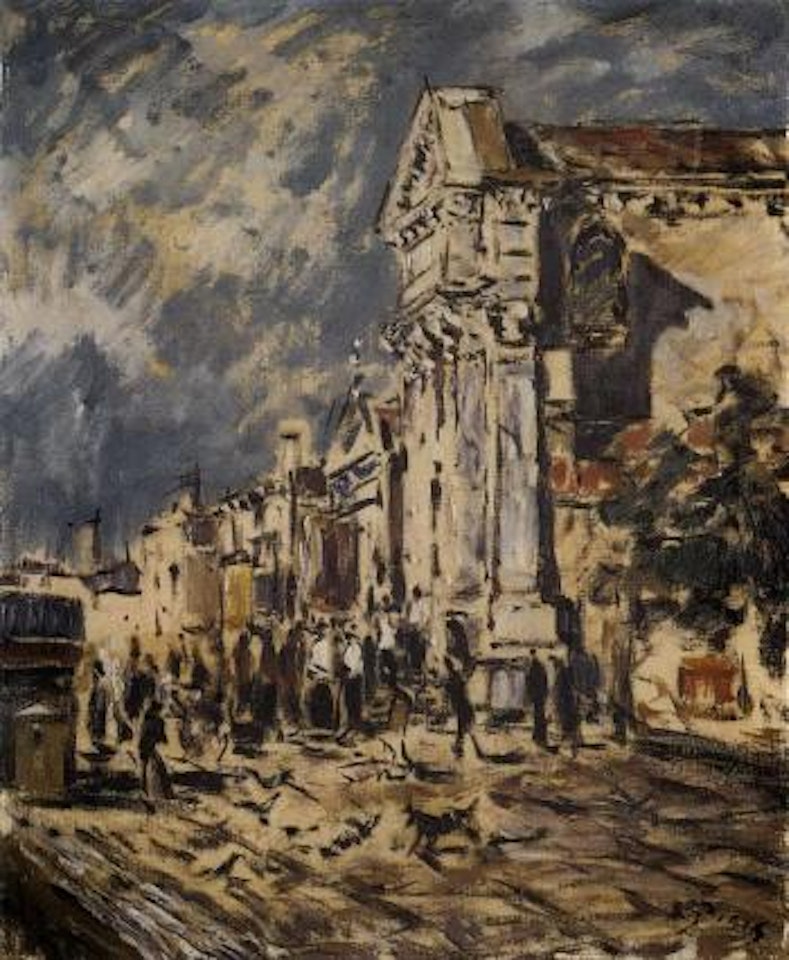 Church of the Scalzi, Venice by Filippo de Pisis