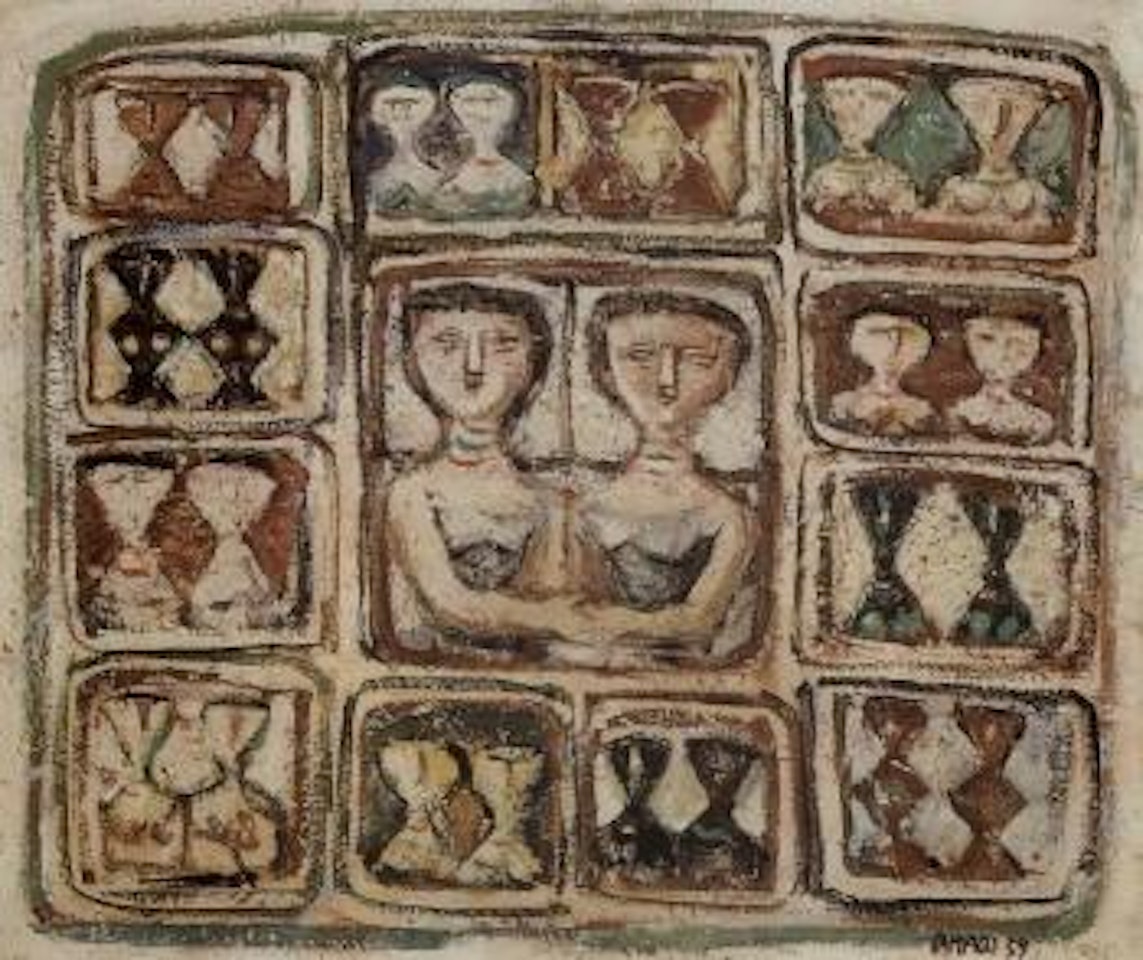 La ruche by Massimo Campigli