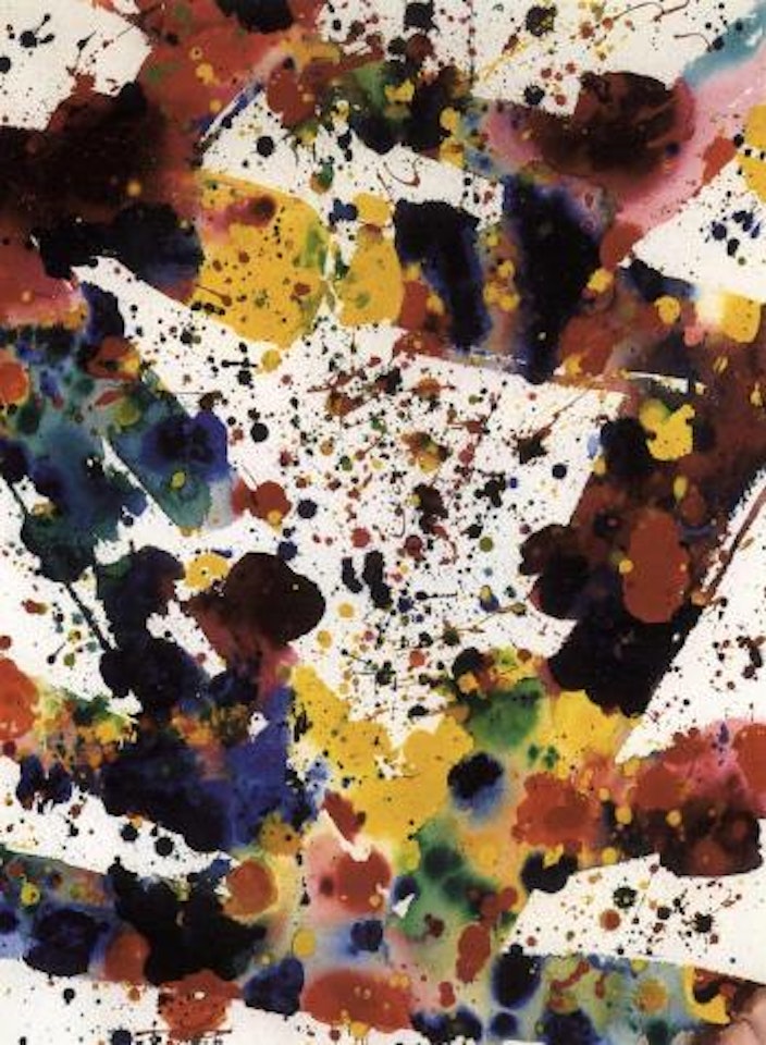 Untitled by Sam Francis