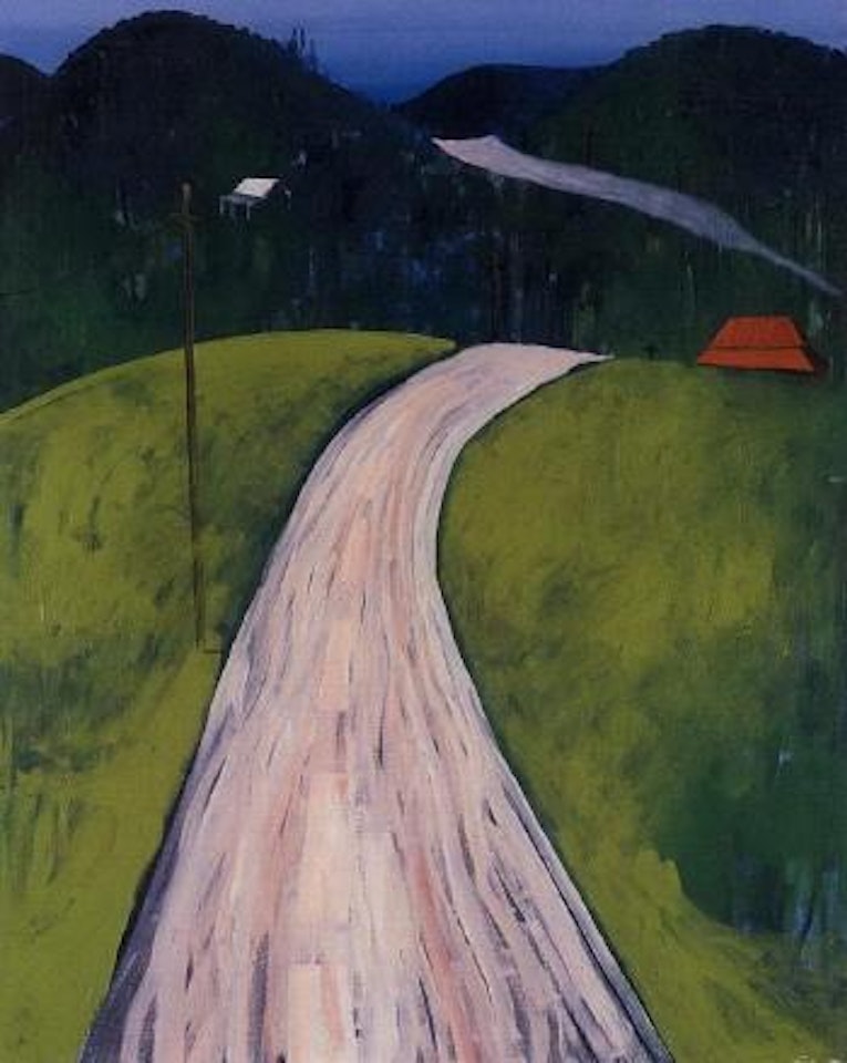 In the countryside by Charles Blackman