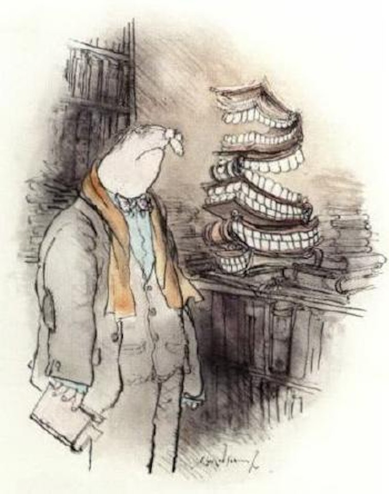 Pleasant set by Ronald Searle