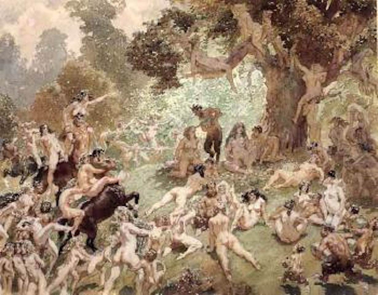 Festival in arcady by Norman Alfred Williams Lindsay