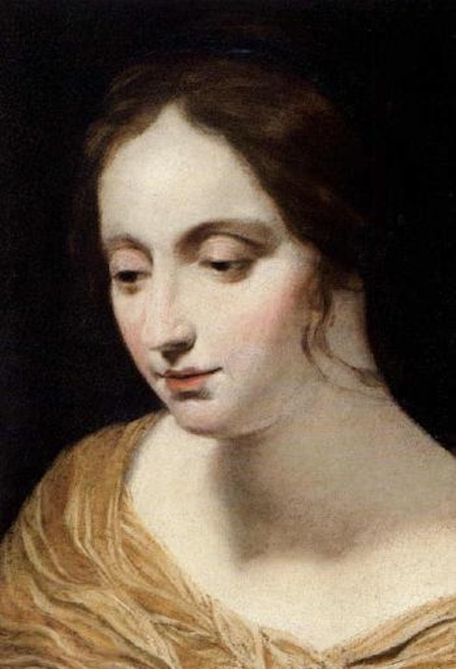 Study of head of young woman by Lenain Brothers