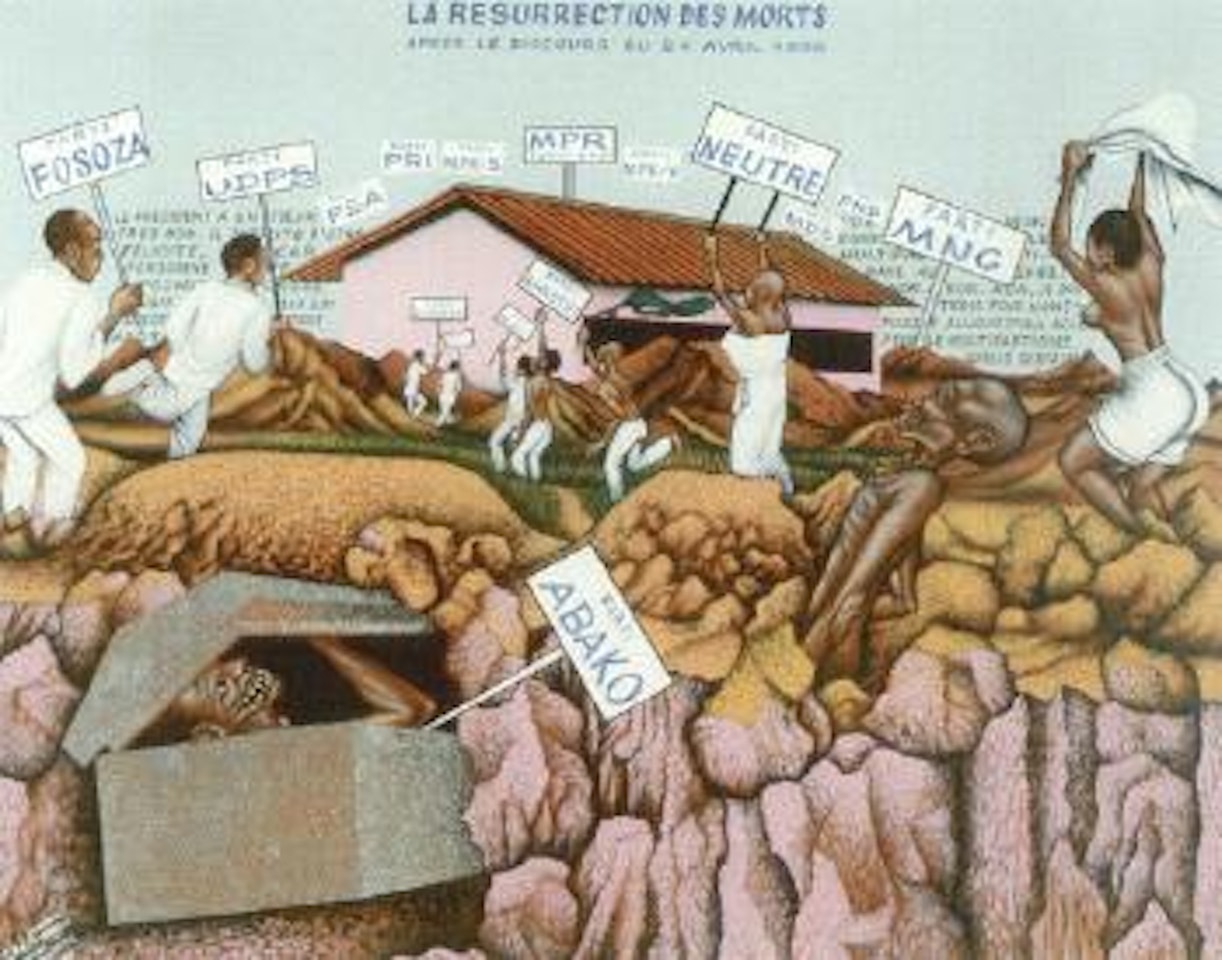 La resurrection des morts by Chéri Samba