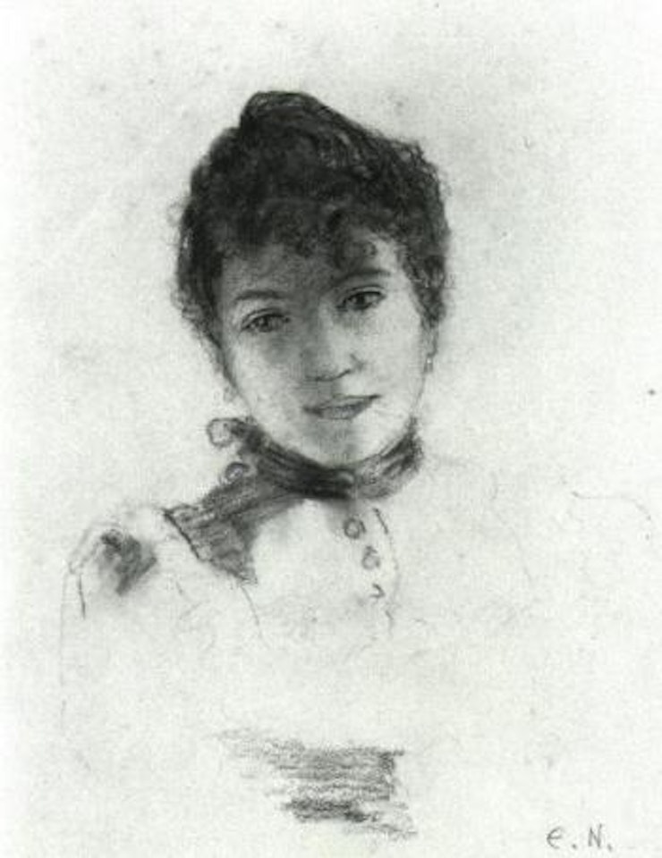 Italian woman by Emil Nolde