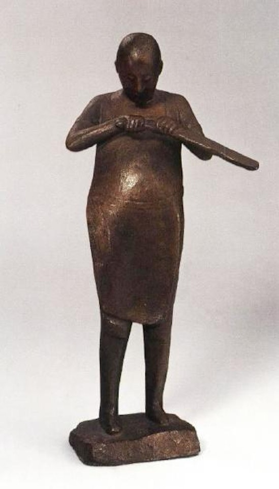 Man holding sword by Gerhard Marcks