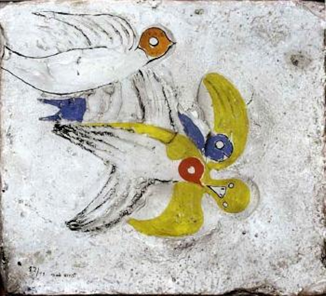 Ci-fut une hirondelle by Max Ernst