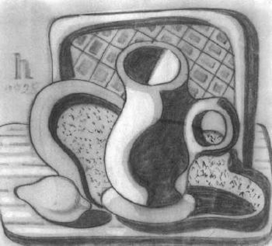 Still life by Heinrich Hoerle
